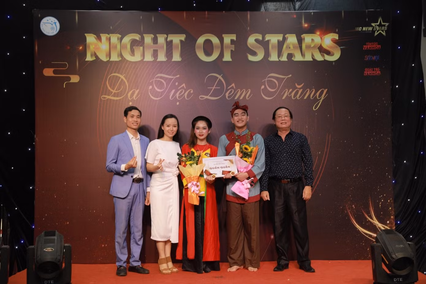 Cặp đôi giành ngôi vị Quán quân Cuộc thi MC Night of Stars năm 2023.