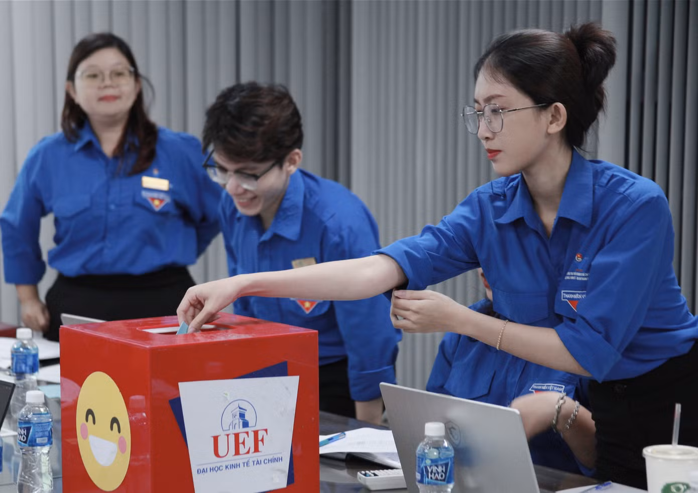 Mọi phong trào Đoàn - Hội đều có sự tham gia tích cực từ cô gái đất Quảng - Hải Bình. Mọi phong trào Đoàn - Hội đều có sự tham gia tích cực từ cô gái đất Quảng - Hải Bình.