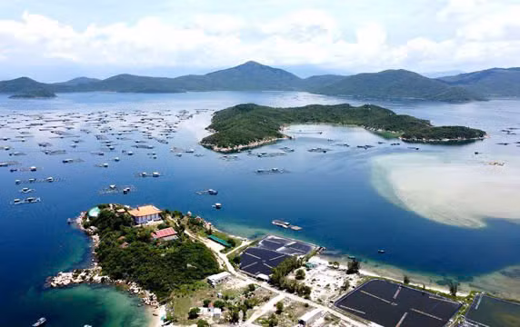 Khu kinh tế Vân Phong. Ảnh: P.Q