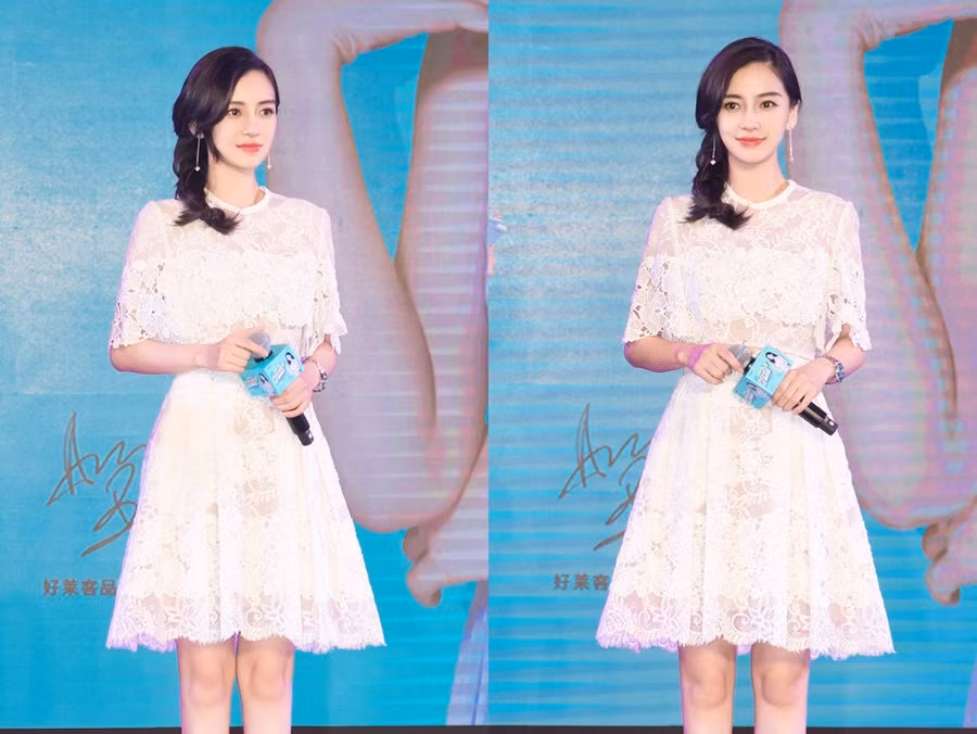 Angelababy đẹp kiều diễm như búp bê ảnh 7