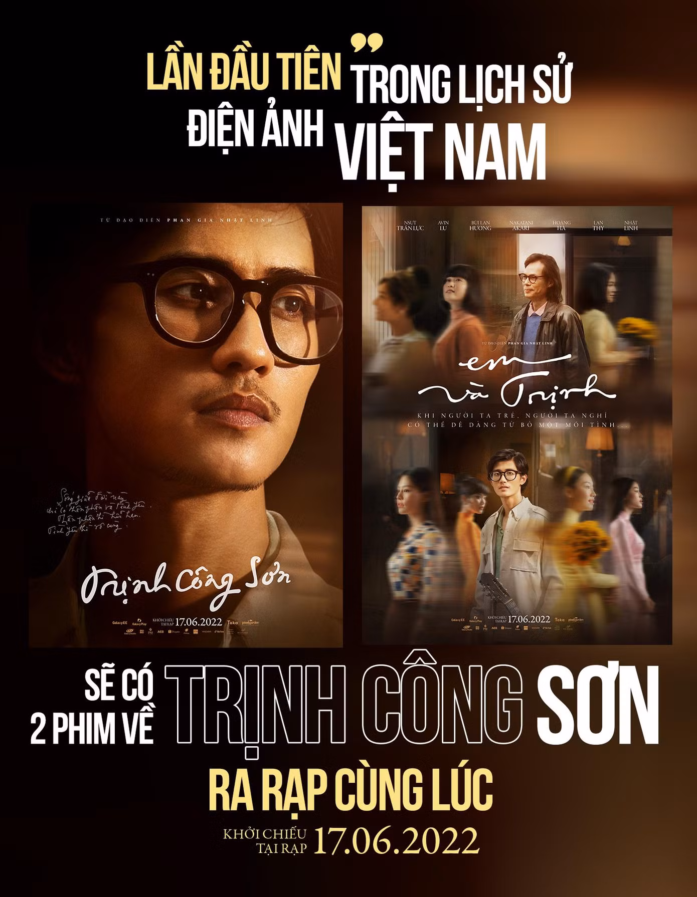 Việc cho ra mắt hai bản phim cùng lúc là điều khiến khán giả bất ngờ.