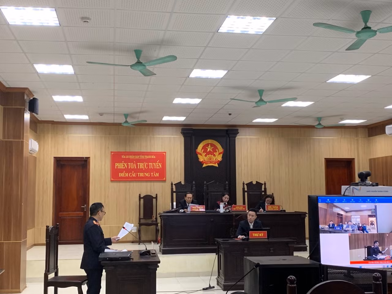 Phiên xét xử trực tuyến ngày 19/3/2024 vụ án "Trộm cắp tài sản".