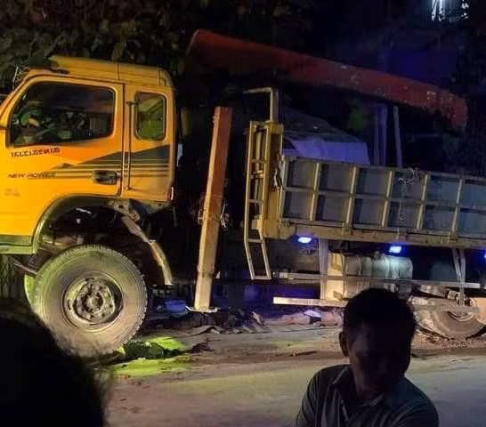 Hiện trường vụ tai nạn
