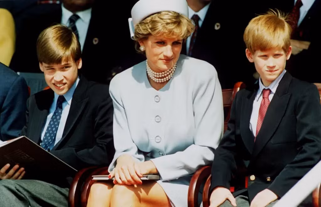 William và Harry bị tổn thương nhiều sau cái chết của mẹ ruột. Ảnh: Getty Images.