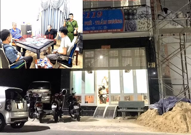 Công an Bình Dương triệt xóa điểm đánh bạc của người nước ngoài Ảnh: Công an tỉnh Bình Dương