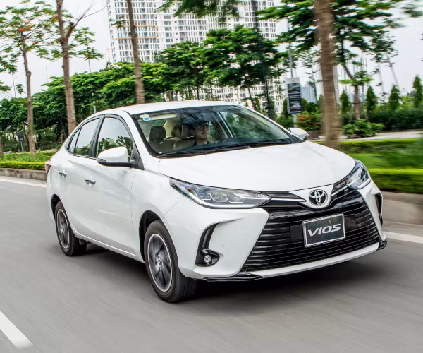 Toyota Vios là mẫu xe bán chạy nhất tại Việt Nam năm 2022.