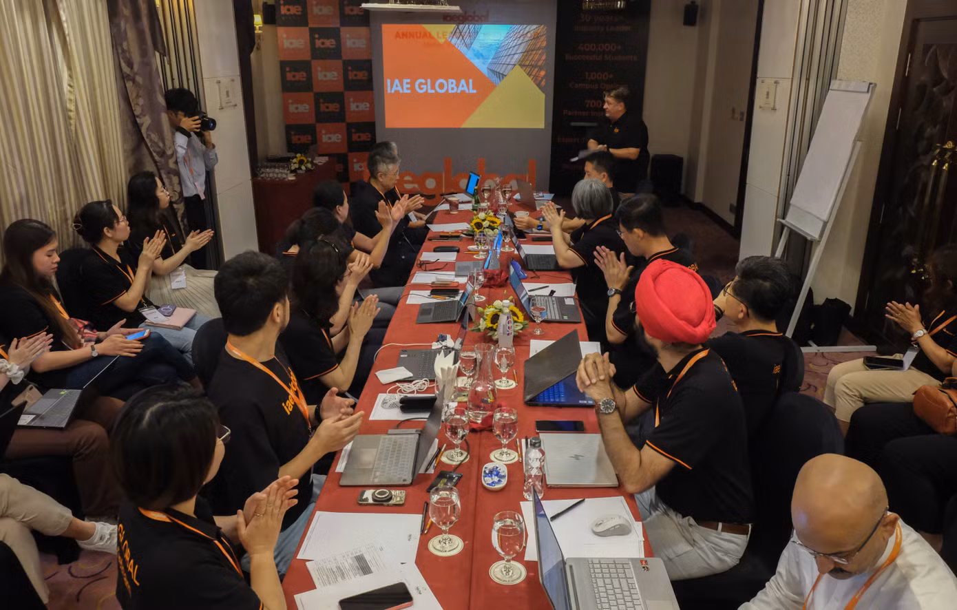 Buổi họp các văn phòng đại diện của iae GLOBAL tại Việt Nam.