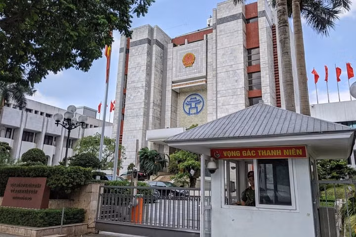 Trụ sở UBND - HĐND TP Hà Nội.