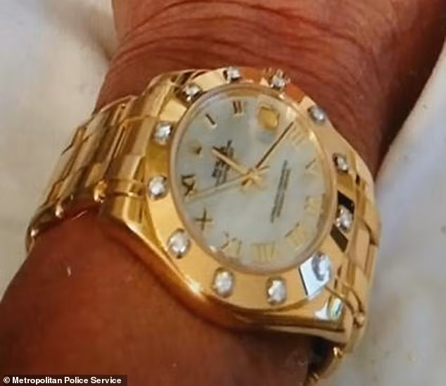 Chiếc đồng hồ Rolex bị mất của nữ đạo diễn.