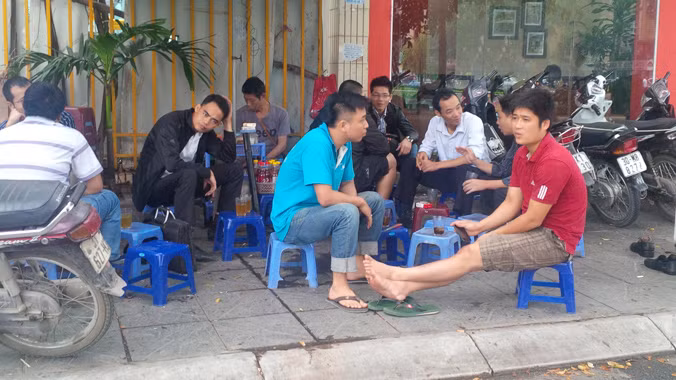 Trà đạo... vỉa hè ảnh 1