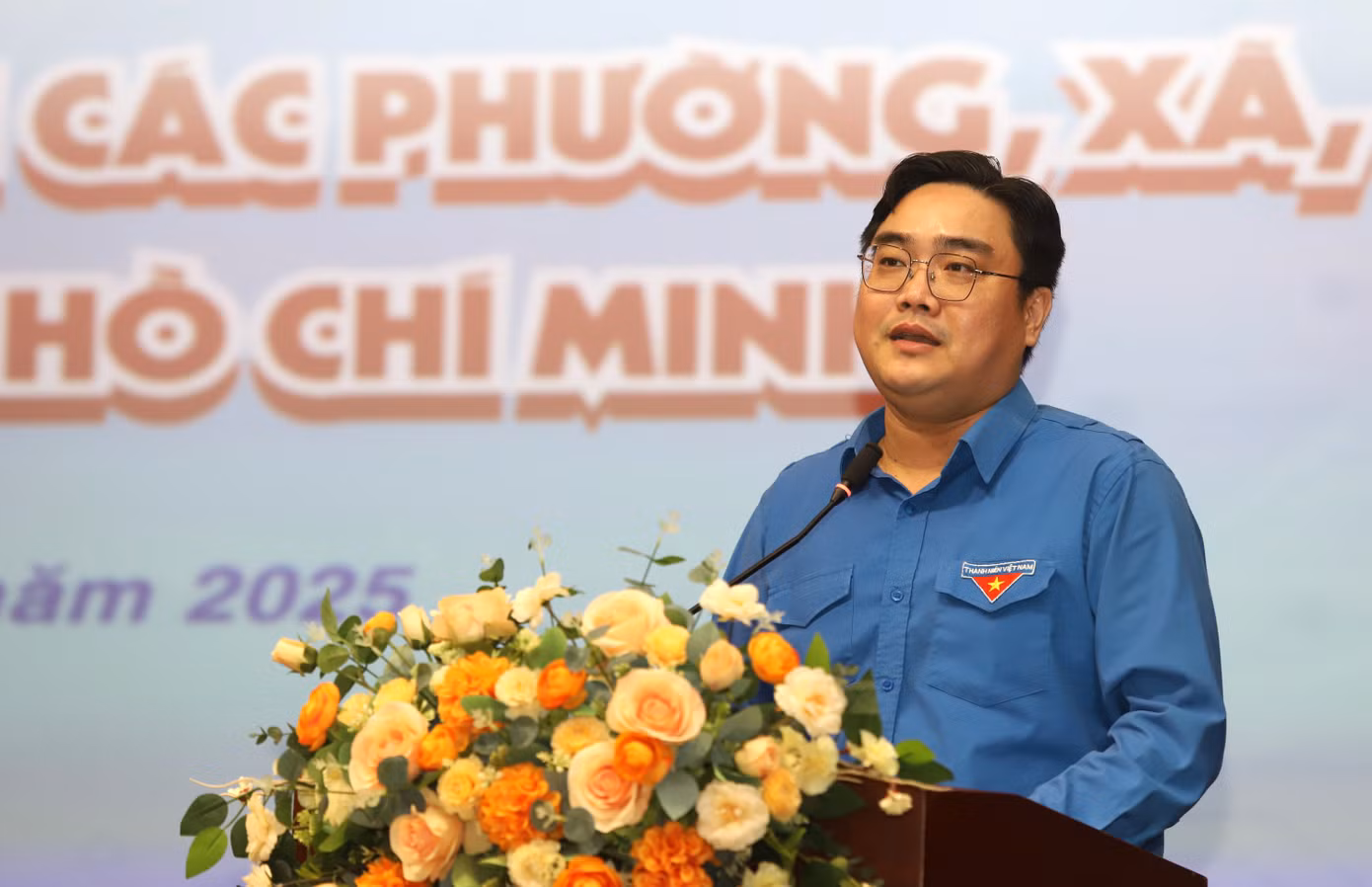 Anh Ngô Minh Hải trao đổi tại buổi công bố. Ảnh: Ngô Tùng