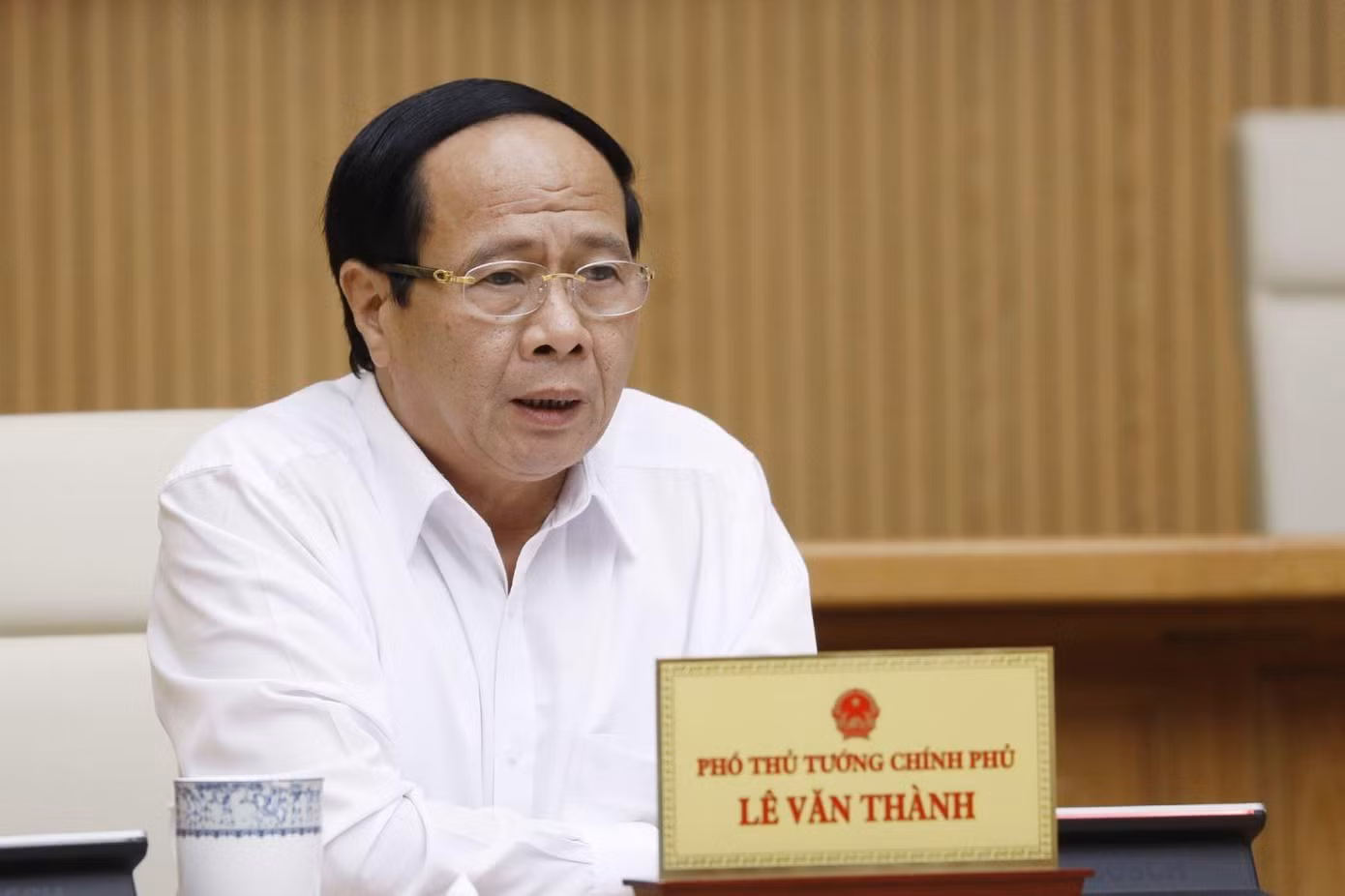 Phó Thủ tướng Chính phủ Lê Văn Thành làm Chủ tịch Hội đồng thẩm định Quy hoạch sử dụng đất quốc gia thời kỳ 2021-2030, tầm nhìn đến năm 2050 và kế hoạch sử dụng đất 5 năm (2021-2025). Ảnh: TTXVN.