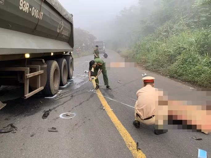 Hiện trường vụ tai nạn