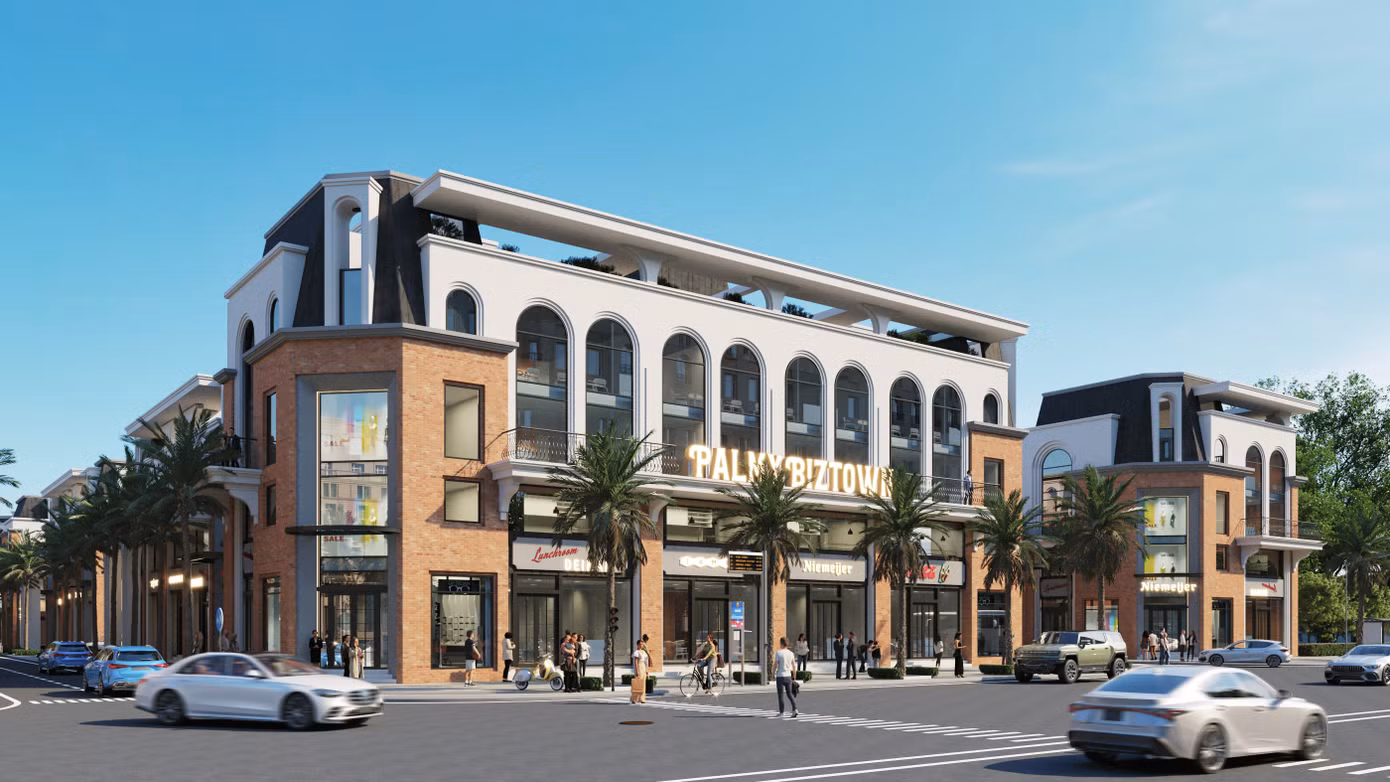 Dự án Palmy Biztown - Một trong những dự án bất động sản tại Thanh Trì đang được nhiều nhà đầu tư quan tâm