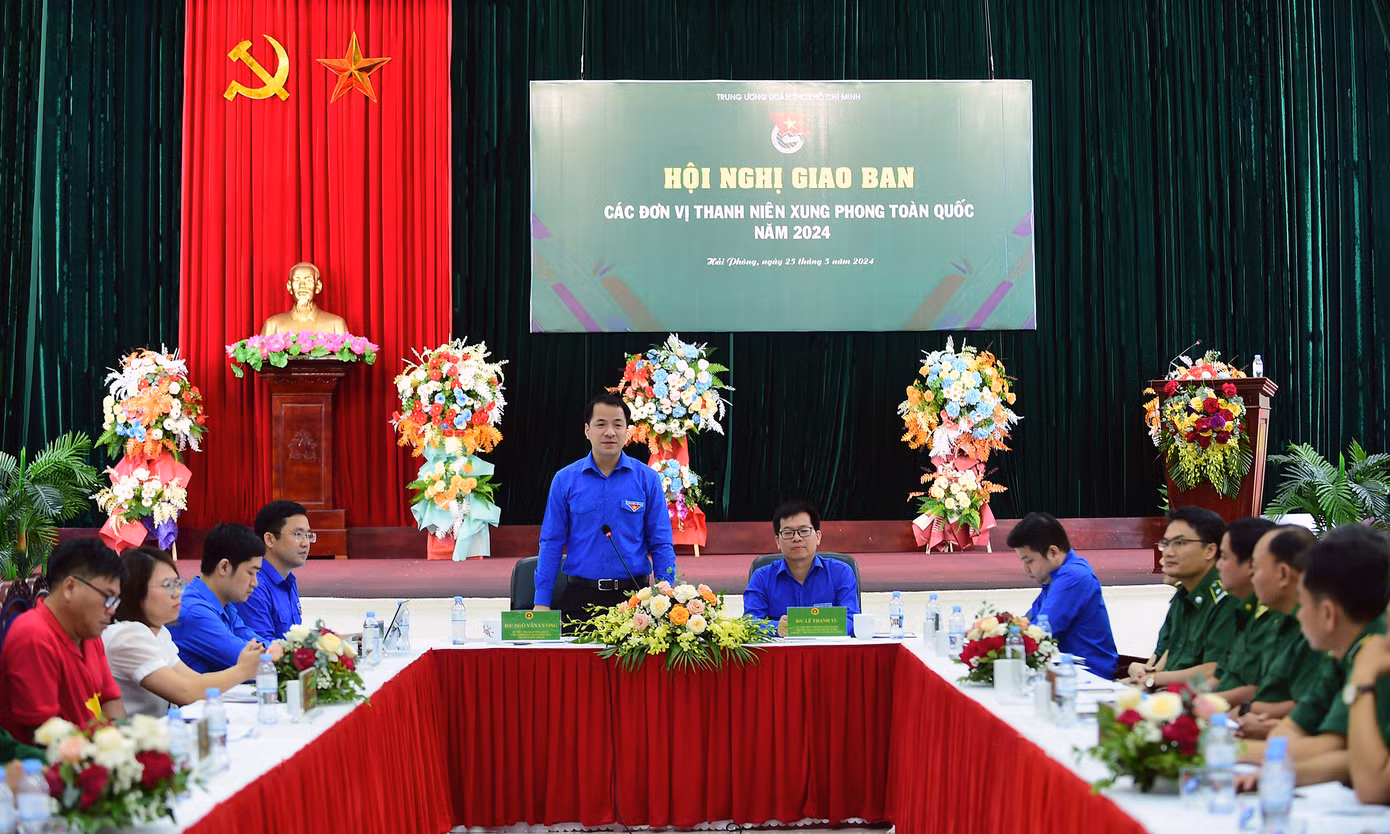 Anh Ngô Văn Cương đề nghị các đại biểu thảo luận, chia sẻ các mô hình hay, cách làm hiệu quả, sáng tạo; chia sẻ những khó khăn vướng mắc và ý kiến đề xuất liên quan. Ảnh: Xuân Tùng