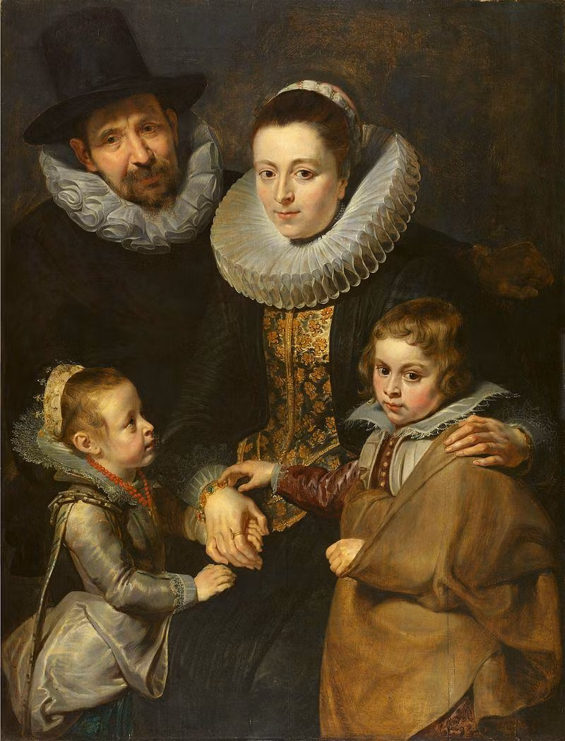 Chân dung gia đình họa sĩ Jan Brueghel (1613-1615), vẽ bởi Peter Paul Rubens
