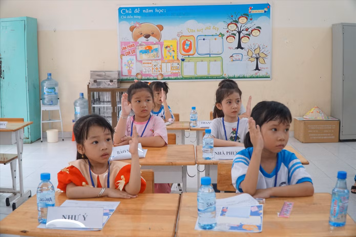Học sinh TPHCM trong lễ tựu trường năm học 2024-2025. Ảnh: Nhàn Lê
