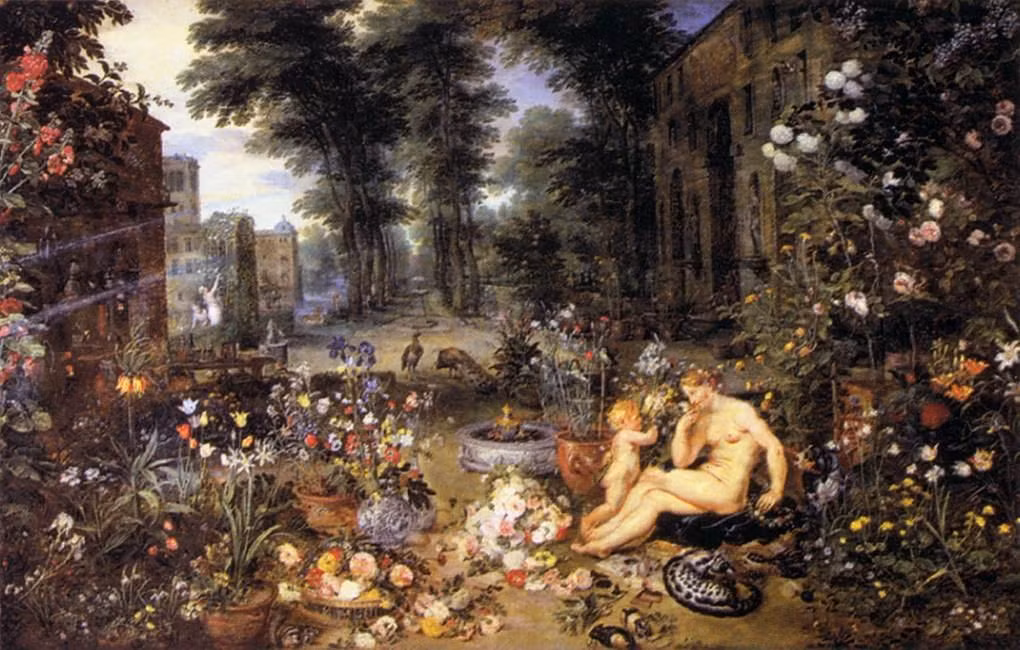 Bức tranh The Sense of Smell (1617-1618)