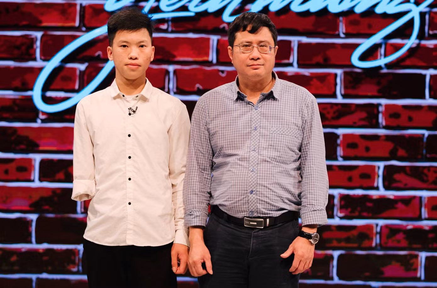 Lý Dào Quyên và tiến sỹ Bàn Tuấn Năng - Ảnh: NVCC