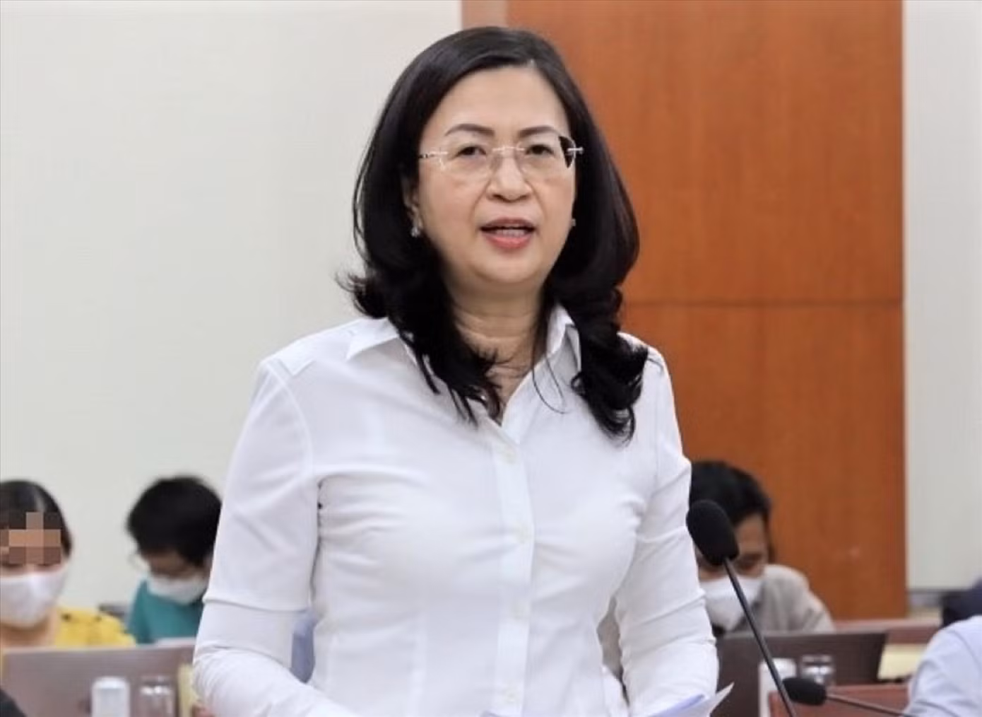 Cựu Cục phó Cục Thuế TPHCM Nguyễn Thị Bích Hạnh. Ảnh: PV