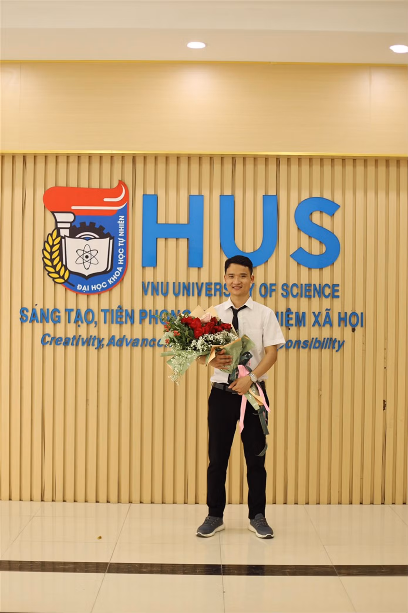 Bạn Đặng Thanh Trọng, thủ khoa xuất sắc tốt nghiệp ĐH Khoa học Tự nhiên-ĐHQG Hà Nội