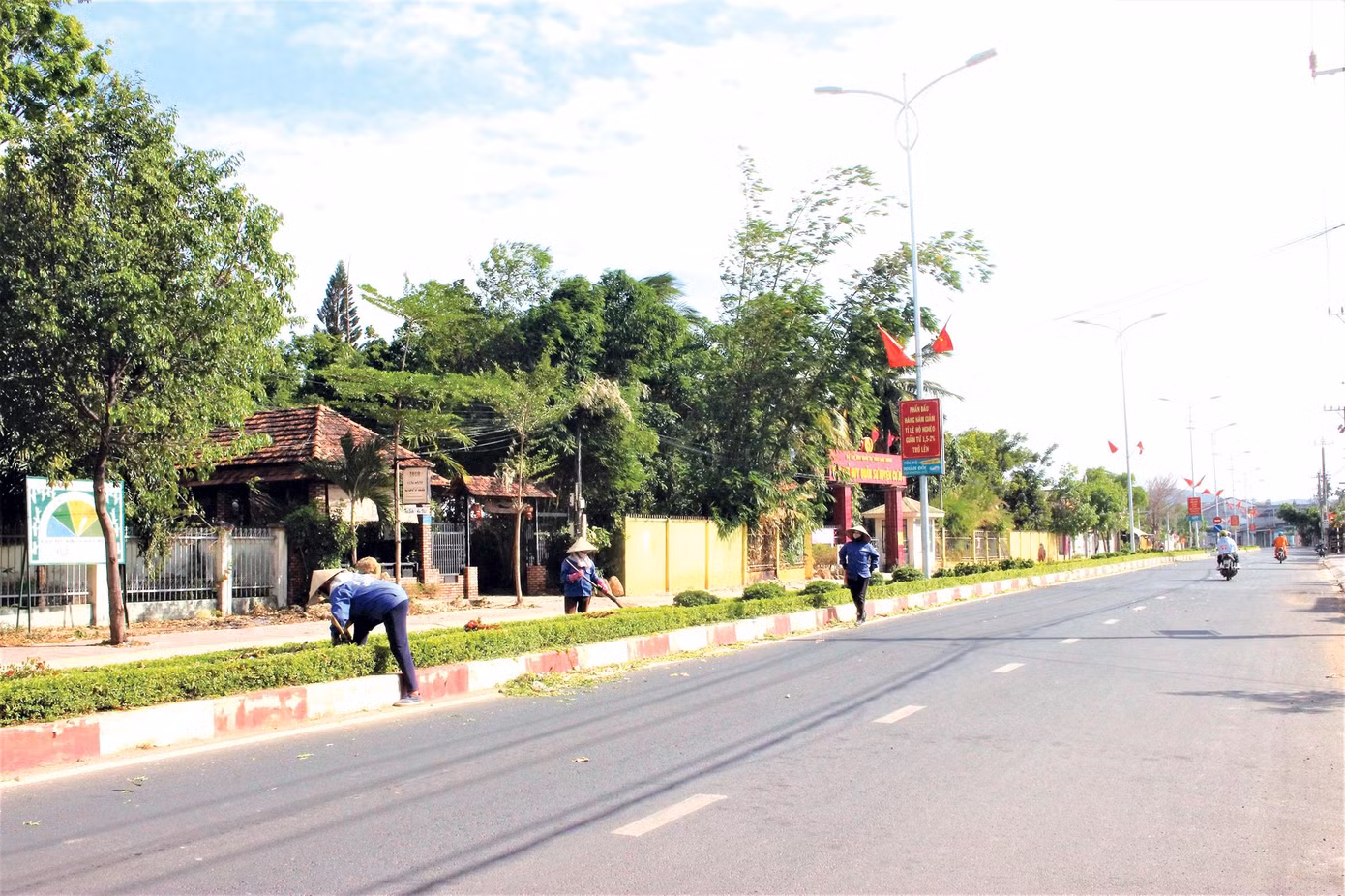 Tuyến đường Nguyễn Văn Linh được mở rộng