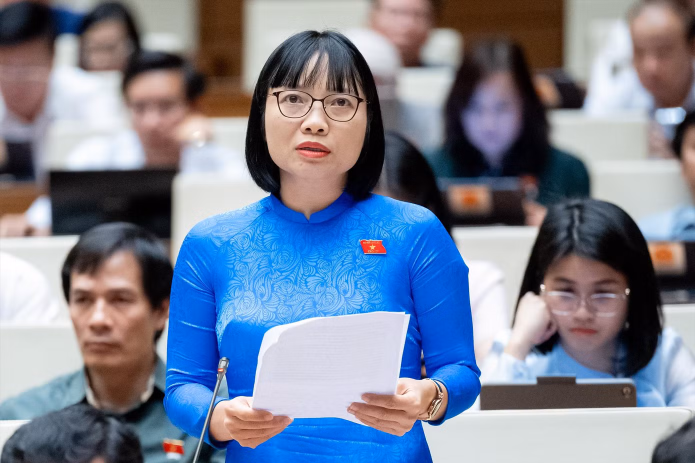 Đại biểu Quốc hội Nguyễn Thị Việt Nga.