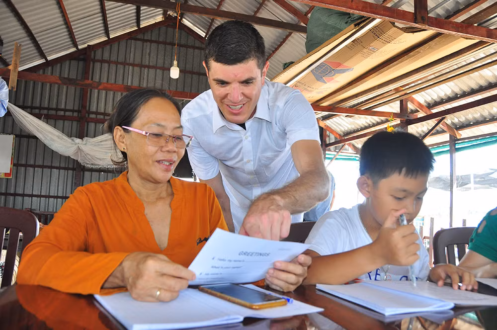 Lớp học đặc biệt ở cuối nguồn Mekong ảnh 5