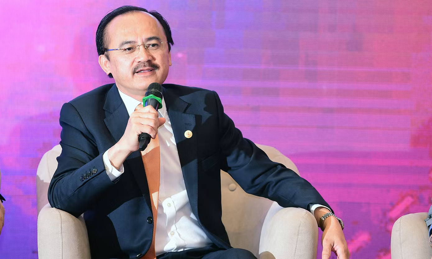 Ông Võ Quốc Thắng chia sẻ tại phiên thảo luận. Ảnh: Xuân Tùng Ông Võ Quốc Thắng chia sẻ tại phiên thảo luận. Ảnh: Xuân Tùng