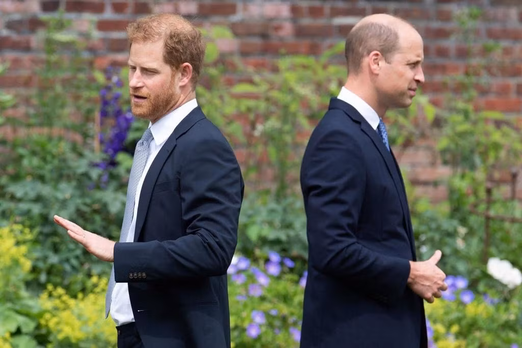 Tình anh em giữa William và Harry khó hàn gắn. Ảnh: Getty Images.