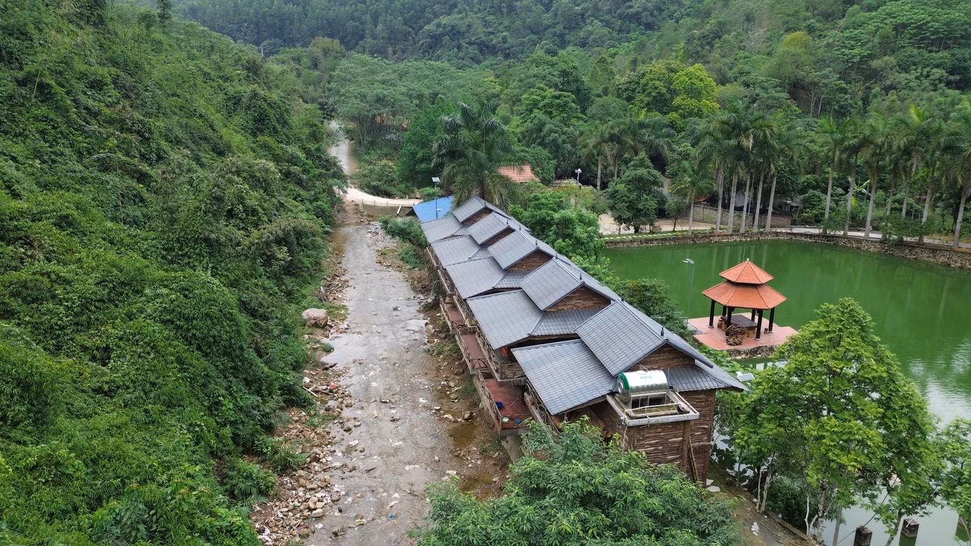 Địa phương đã nhiều lần kiểm tra và xử phạt công trình vi phạm này.