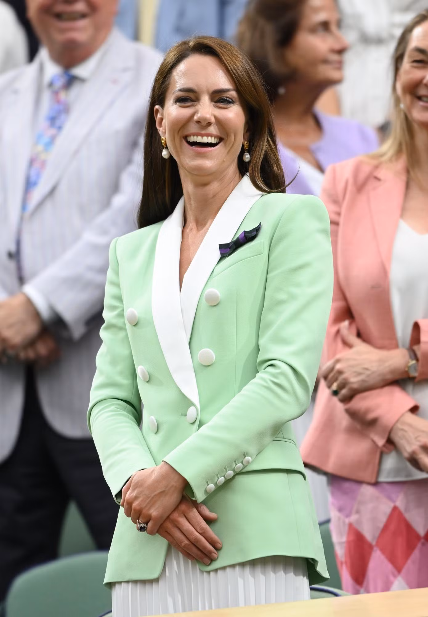 Công nương Kate xác nhận tham dự trận chung kết đơn nam Giải Vô địch Wimbledon. Ảnh: WireImage.
