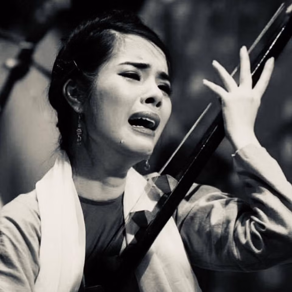 Kiều Thanh trong 'Tiếng đàn vùng mê thảo'.