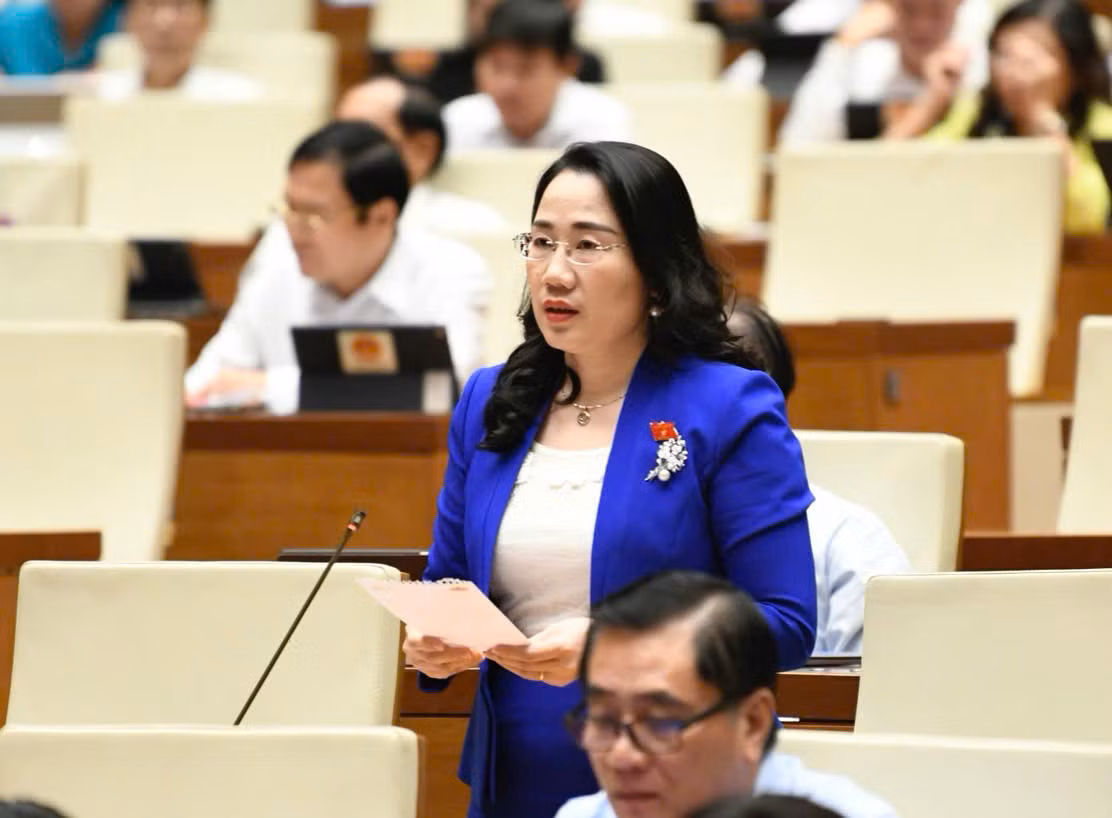 Đại biểu Nguyễn Thị Thủy (đoàn Bắc Kạn)