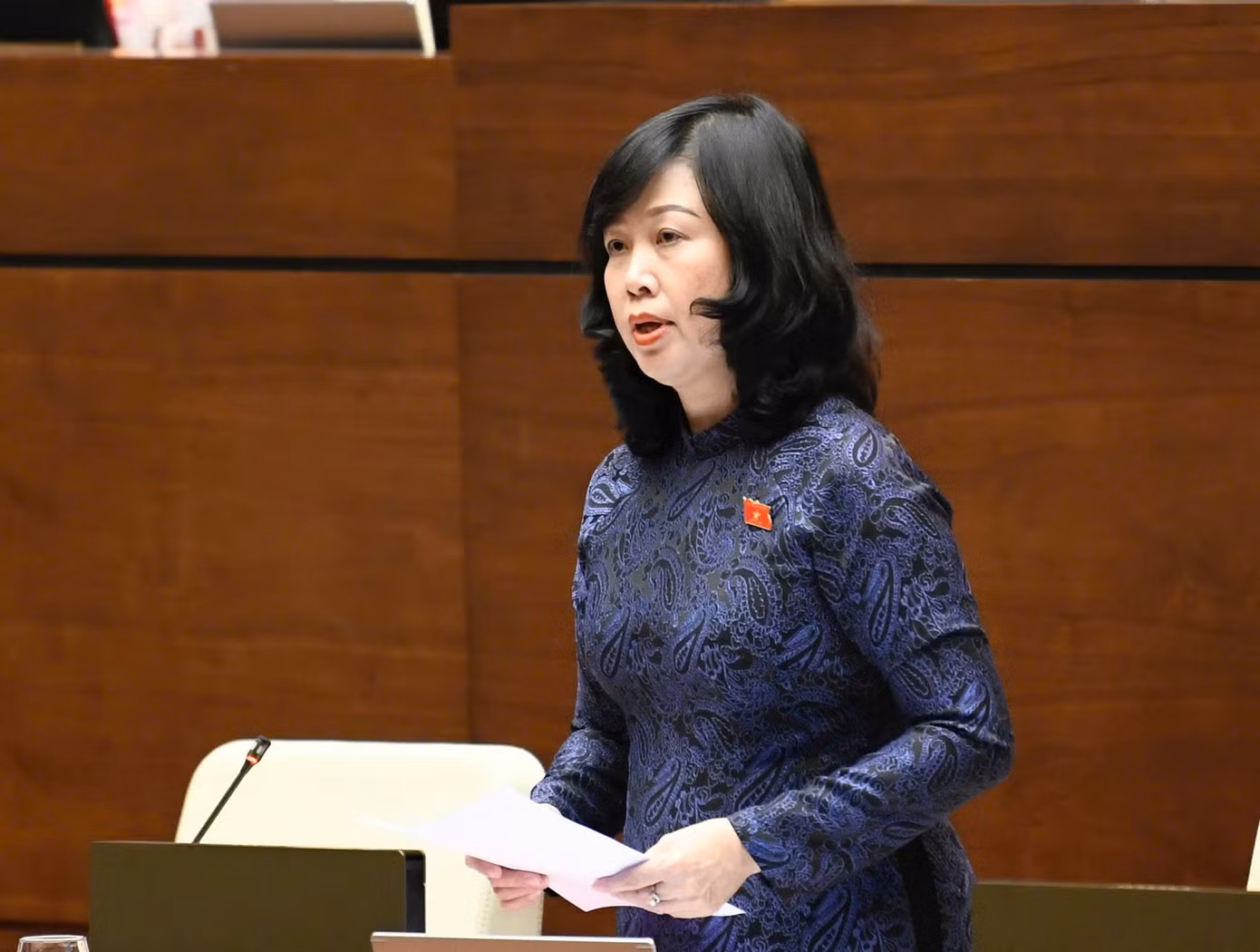 Bộ trưởng Y tế Đào Hồng Lan. Ảnh: Như Ý