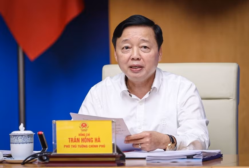Phó Thủ tướng Chính phủ Trần Hồng Hà. Ảnh: VGP.