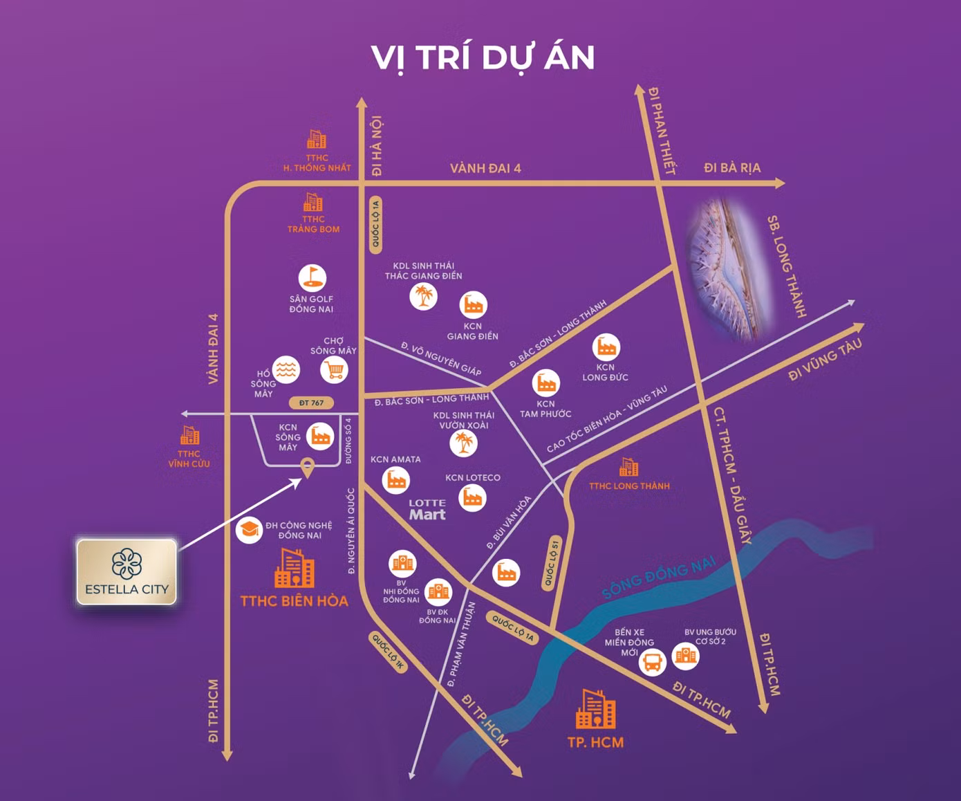 Vị trí chiến lược của Estella City trên bản đồ.