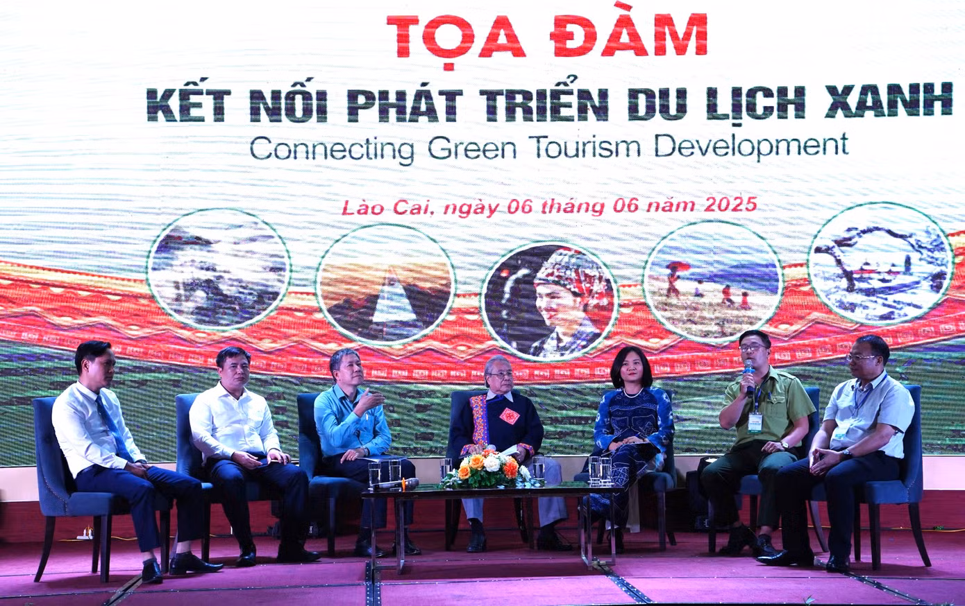 Buổi tọa đàm với chủ đề “Kết nối du lịch xanh” tổ chức ngày 6/6.