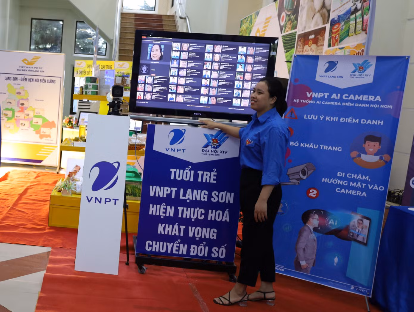 Tuổi trẻ Lạng Sơn ứng dụng chuyển đổi số tại Đại hội Đoàn lần này - Ảnh: Duy Chiến