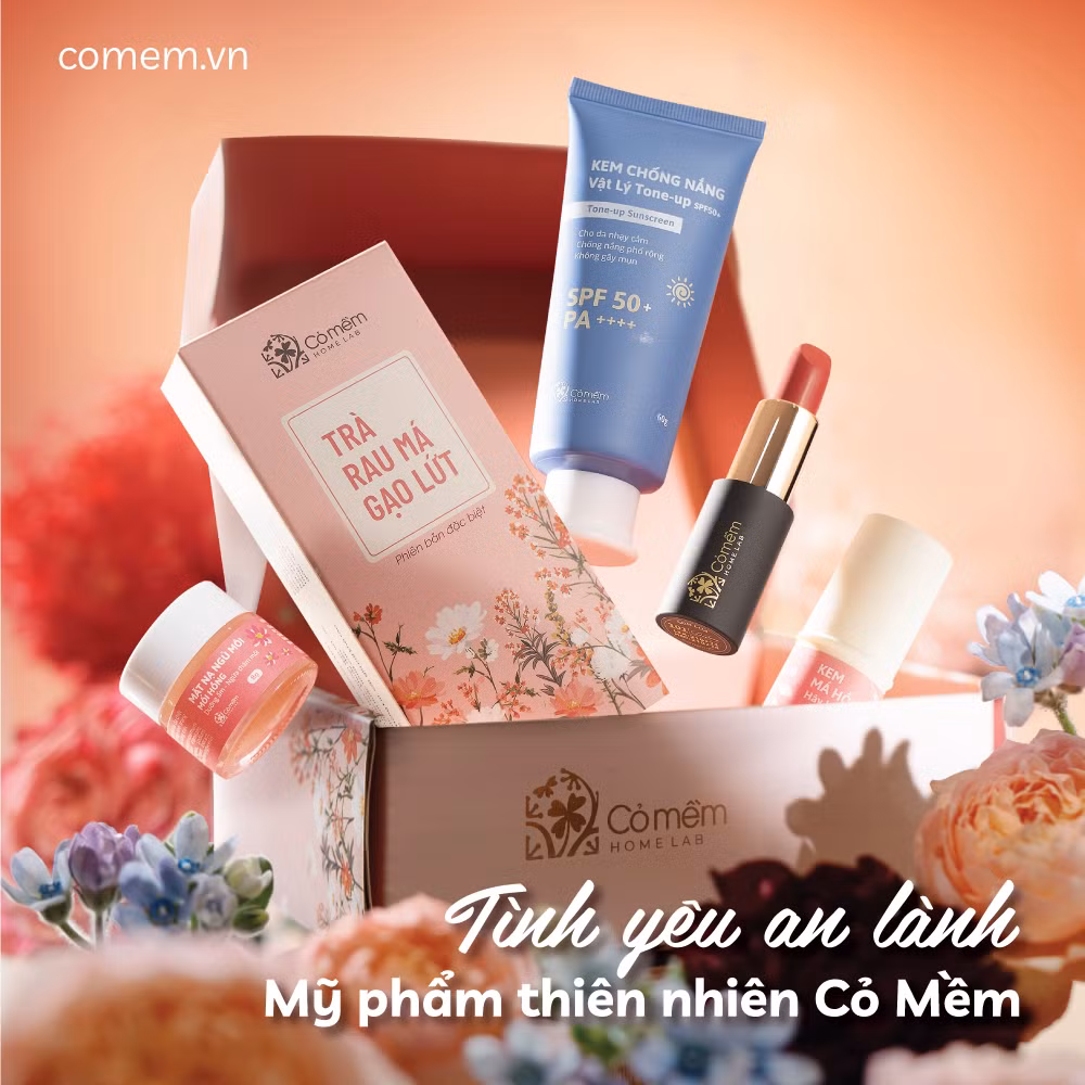 Mỹ phẩm Cỏ Mềm - quà tặng trang trọng, ý nghĩa