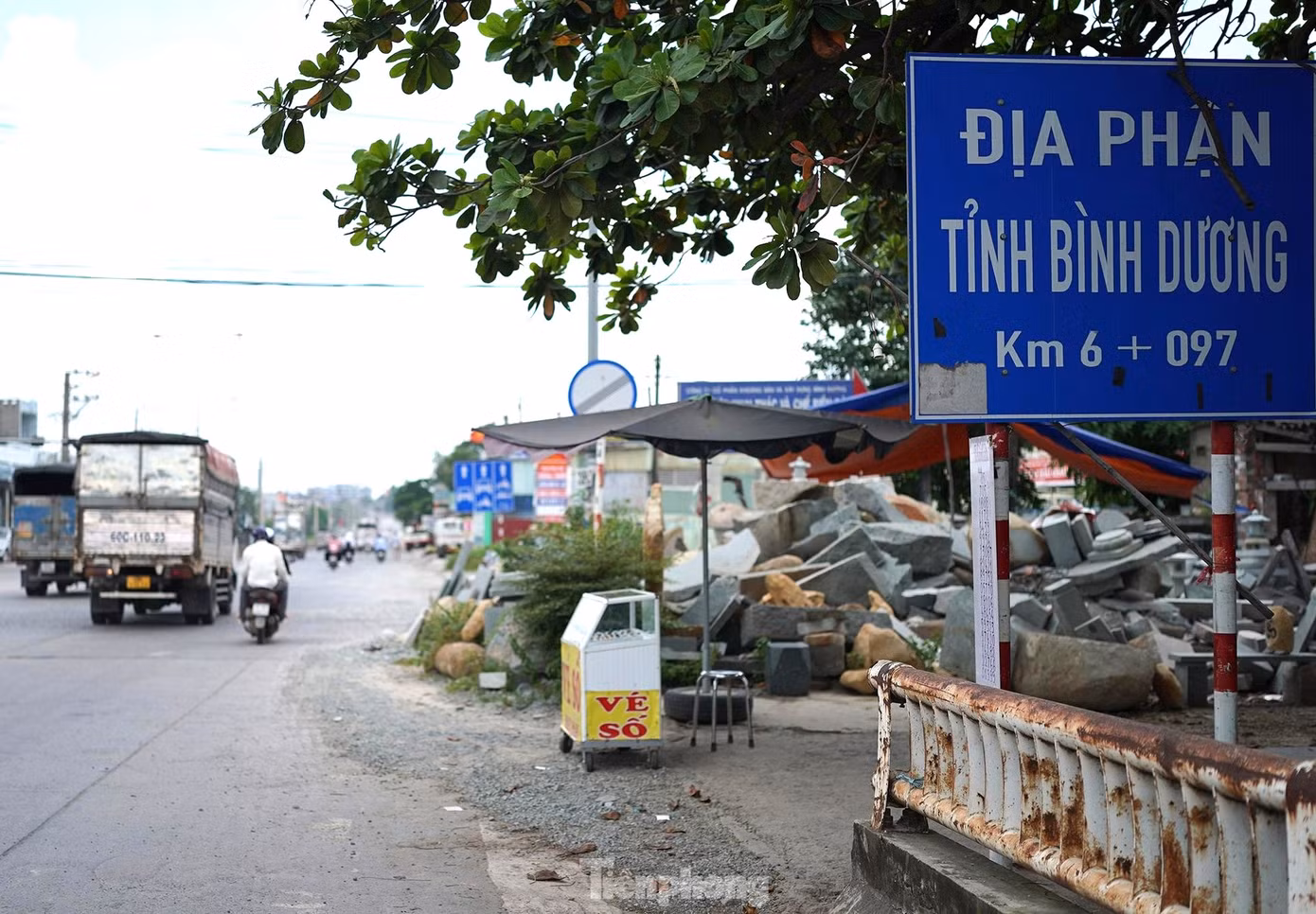 Quốc lộ 1K nối TPHCM, Bình Dương và Đồng Nai Ảnh: Phạm Nguyễn