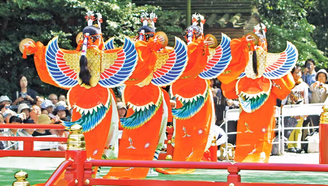 Vũ điệu chiêm thành trong Nhã nhạc Nhật Bản ảnh 1