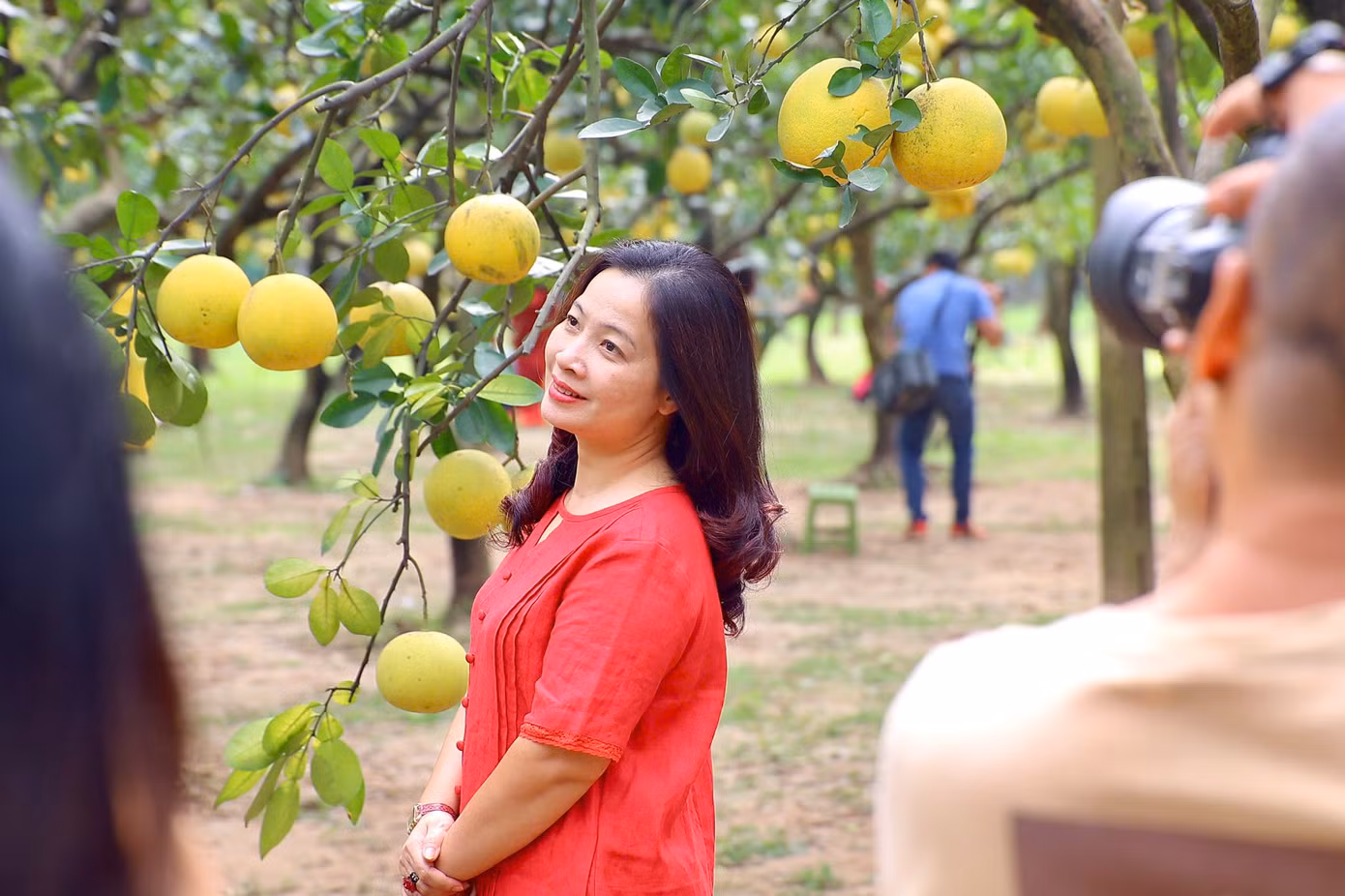 Nhiều gia đình cũng lựa chọn khung cảnh tuyệt đẹp nơi đây để lưu giữ khoảnh khắc trọng đại cho cả đại gia đình trong dịp kỷ niệm quan trọng.