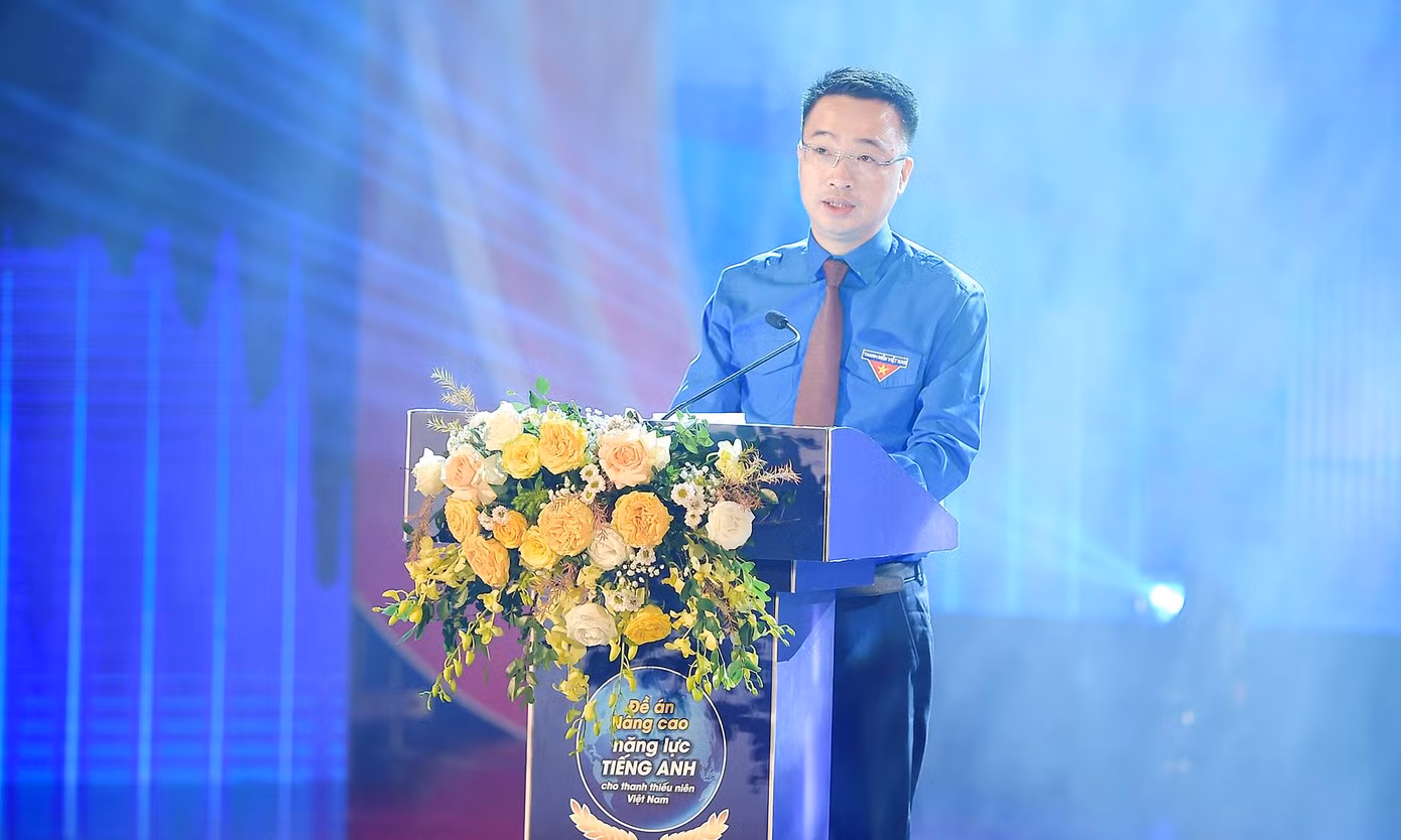 Anh Nguyễn Tường Lâm phát biểu tại chương trình. Ảnh: Xuân Tùng
