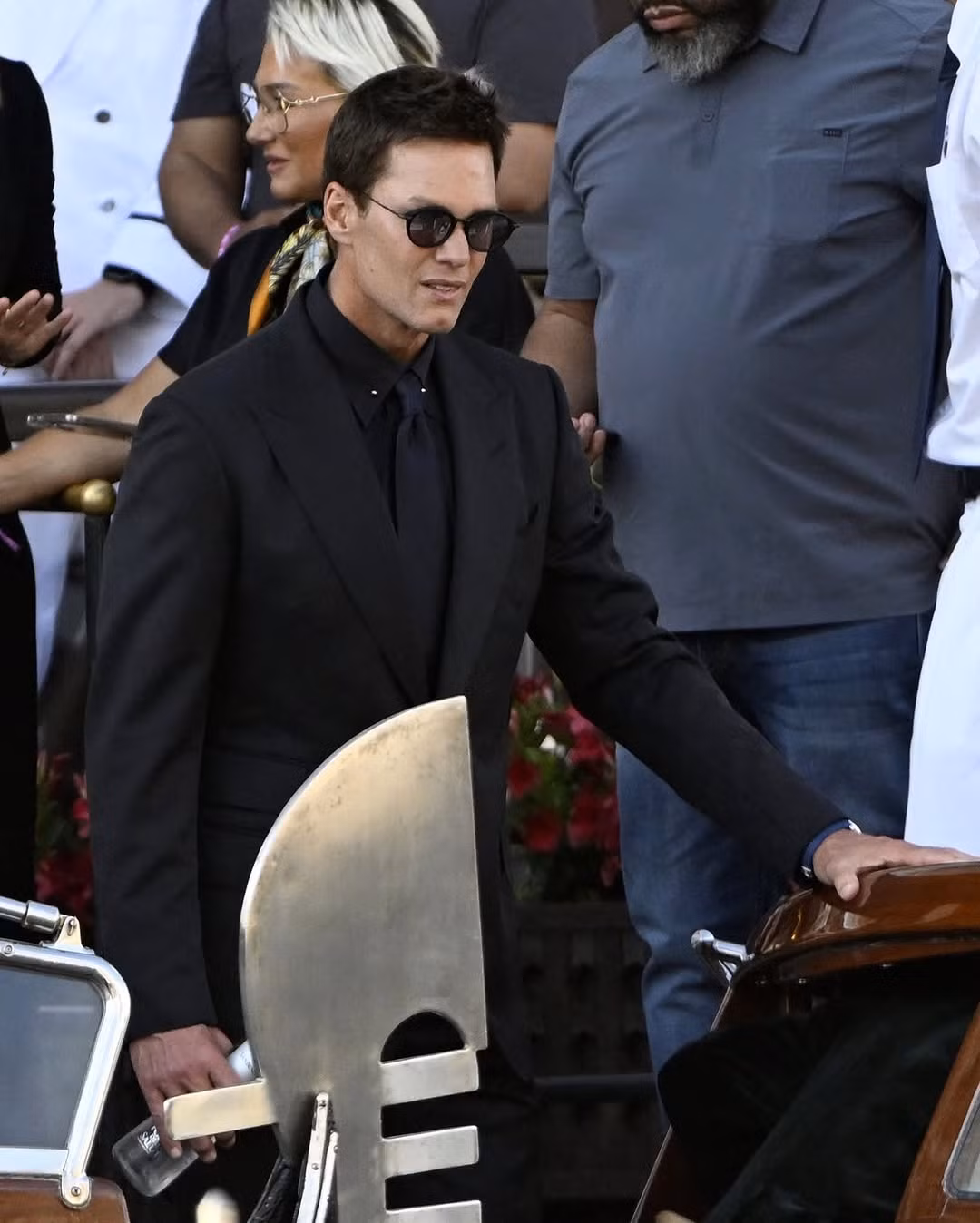 Hai quý ông độc thân Tom Brady và Orlando Bloom. Ảnh: Getty Images.