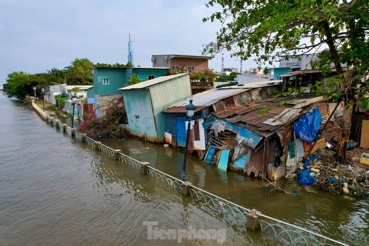 Khu vực sạt lở. Ảnh: Duy Anh