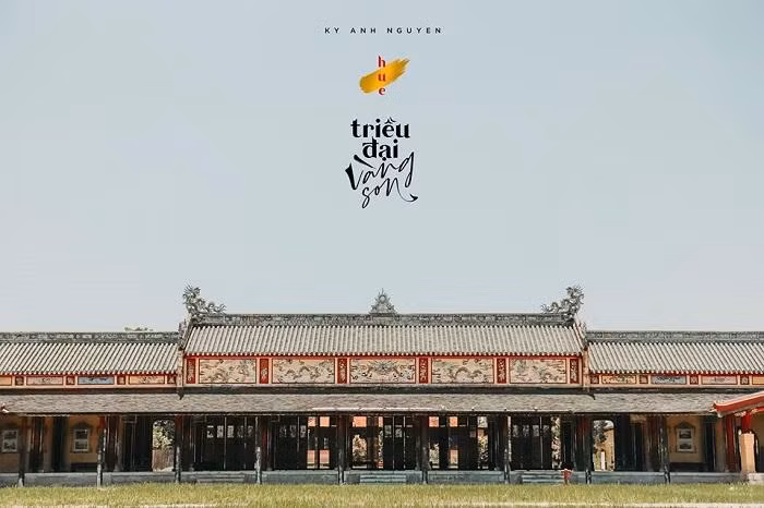 Bức ảnh trong bộ ảnh “Huế - Triều đại vàng son”. (Ảnh: NVCC)