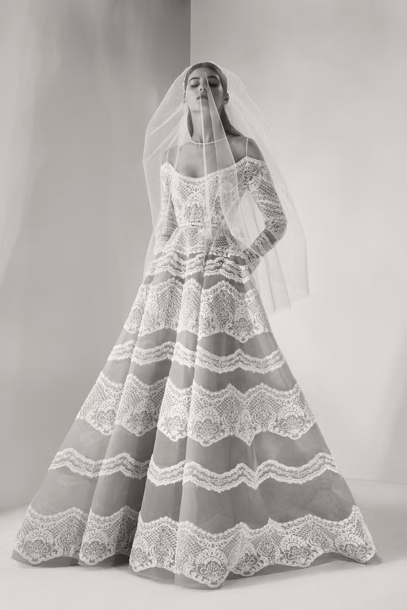 Mãn nhãn ngắm váy cưới thần tiên của Elie Saab 2017 ảnh 3