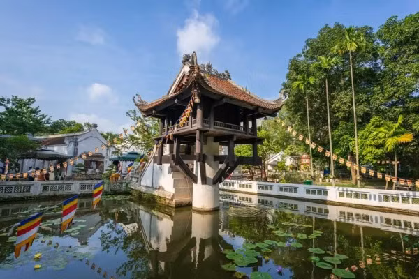 Chùa Một Cột tại Hà Nội là một trong những ngôi chùa có kiến trúc độc đáo nhất châu Á
