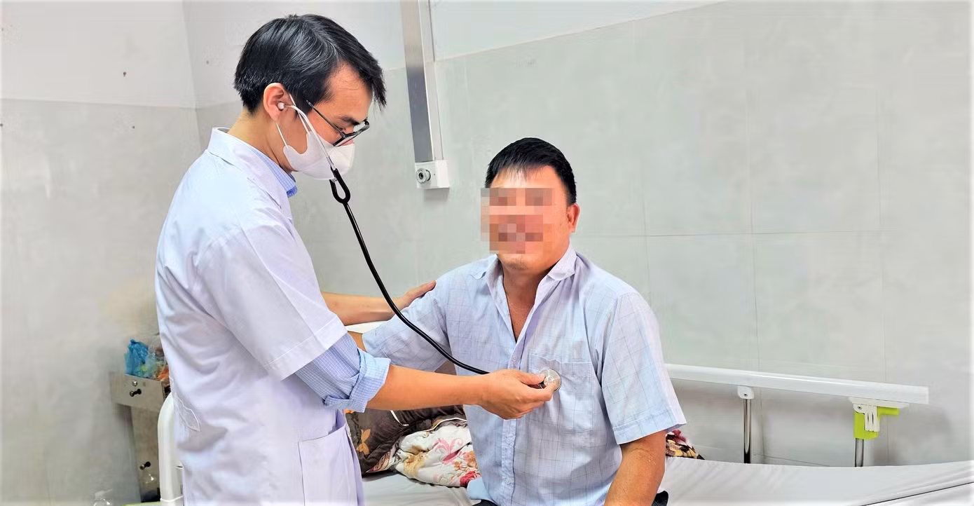 Anh T. vui mừng sau khi phẫu thuật, giữ được tính mạng